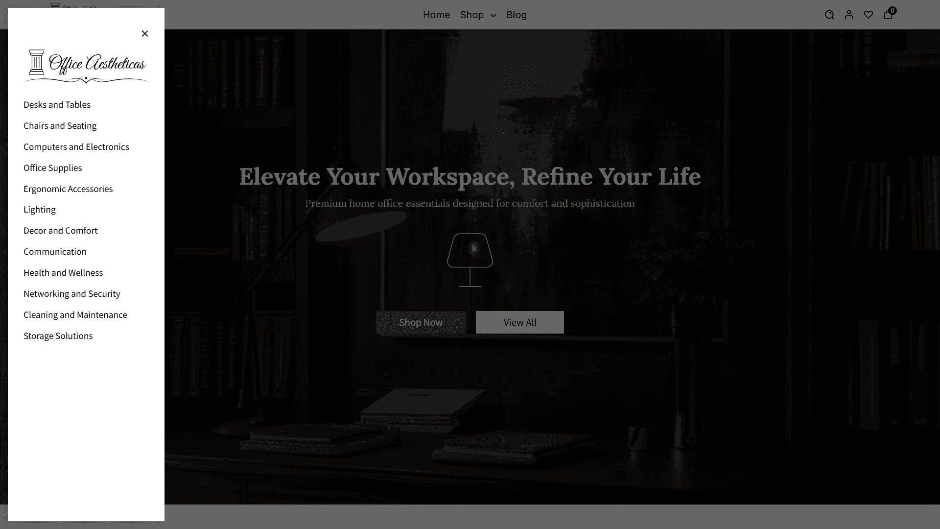 Office Aesthetics: Curated office products marketplace